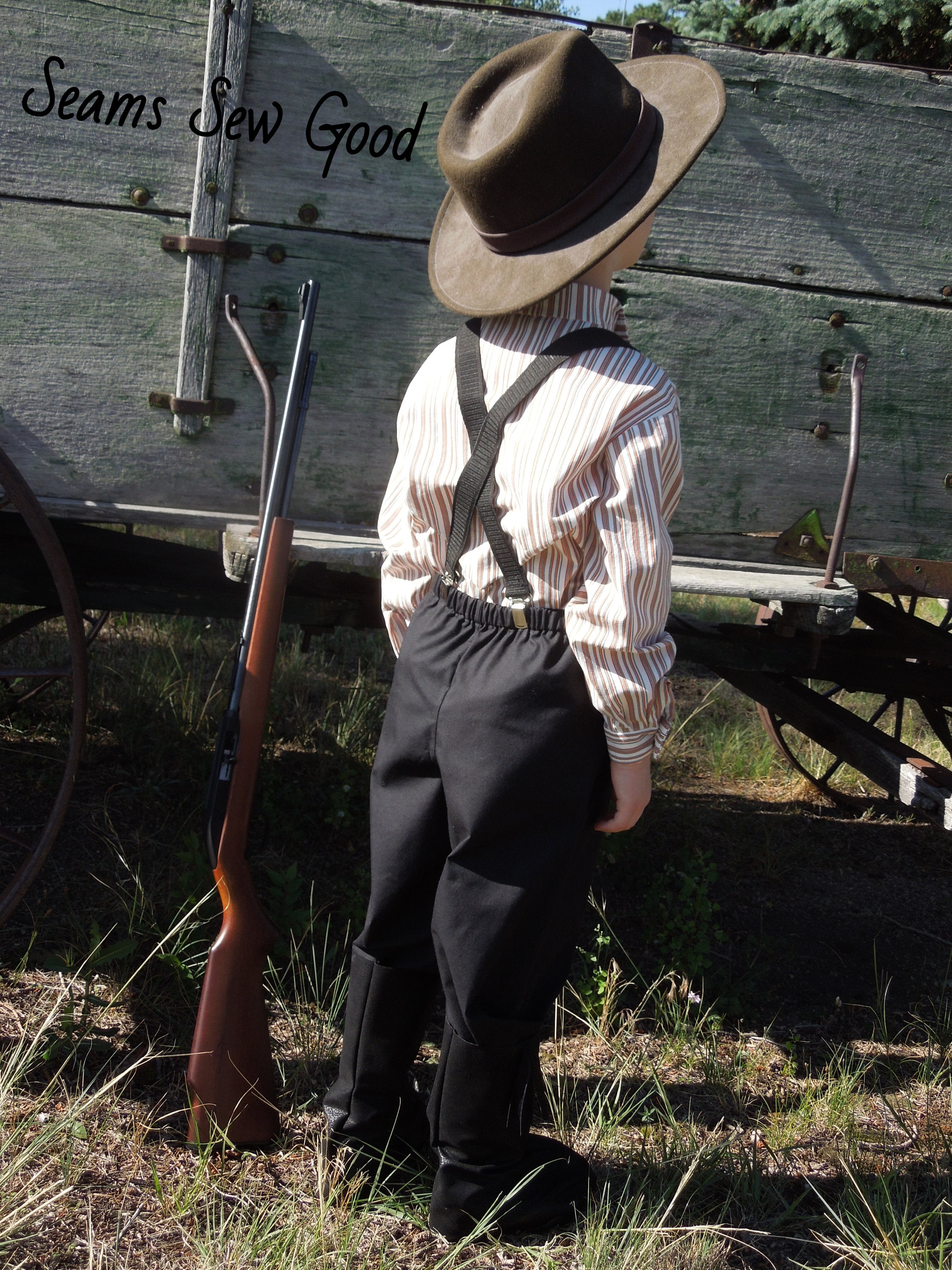 Male Pioneer CostumeBoy Pioneer Curriculum Days CostumeBoy Etsy