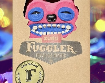 Peluche estilo monstruo / Muñeco de peluche raro / Objeto coleccionable de exhibición