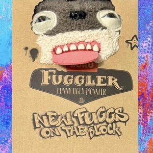 Unique Plushie | Fuggler | New Fuggs On The Block | Scarescome Square Bear