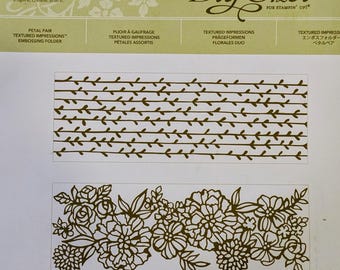 Stampin&#39; Up! Cut & Emboss / TIEF embossing folders (J)