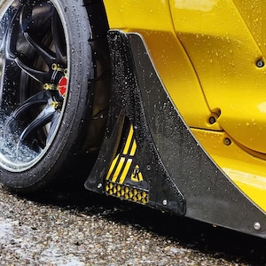 UPGRADED Mazda RX-8 Pandem Widebody (Genuine and Rep) Side Skirt Uprights (Primed)