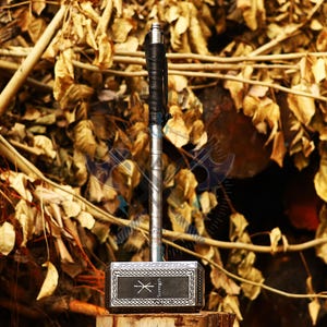 Thor Hammer With Leather Sheath | Custom Engraved Hand Forged Steel Power of Thor Hammer Gift For Him | Gift for Avengers & Thor Lovers
