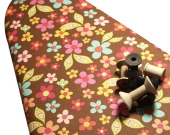 Floral Cotton Ironing Board Cover, Standard 15x54