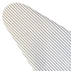 For Julie Ironing Board Cover for 48x x 19 board with or without optional 100 percent WOOL IRONING PAD, black and white ticking print
