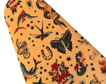 Tattoo Fabric Ironing Board Cover