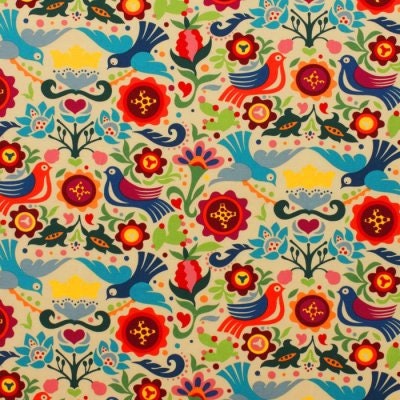 Ironing Board Cover made with Alexander Henry La Paloma Tea, select t…