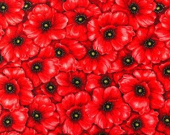 Ironing Board Cover, variety of sizes, Red Poppies