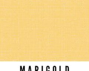 Laminated cotton tablecloth fitted by TAILORING or fitted by ELASTIC or DRAPED, Splash Fabrics Marigold Yellow
