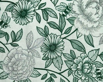 Ironing Board Cover, variety of sizes, Sage and Forest Green Botanicals