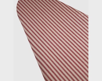 Ironing Board Cover, variety of sizes, Red and Cream Ticking
