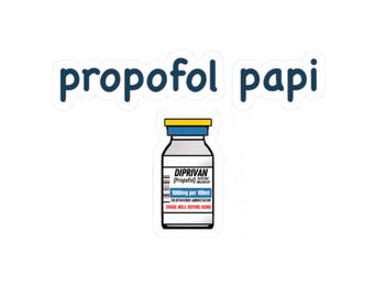 Propofol Papi Sticker