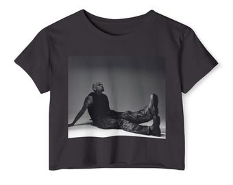 Chris Brown 20th Anniversary Tour Women&#39;s Crop Top Tee, Festival Shirt, Music Concert Wear, Retro Graphic Tshirt, Tour Merchandise
