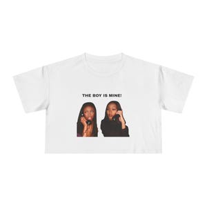 Brandy and Monica Concert Crop Top, R&B Music Festival Apparel, Cute Graphic Tee