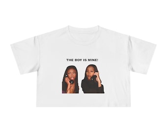 Brandy and Monica Concert Crop Top, R&B Music Festival Apparel, Cute Graphic Tee