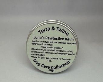 Luna's Pawtective Balm | Paw Pad Protector | For Dogs | Naturally Made