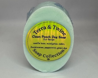 クリーンプーチ｜消臭石鹸｜犬用｜固形石鹸｜天然成分配合、低刺激、ヤギ乳使用の手作り