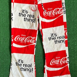 Coke a Cola Pants - Etsy Coke a Cola Pants - Etsy