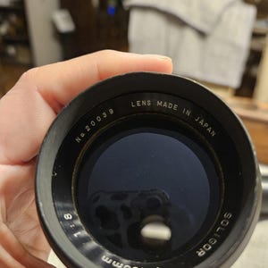 Soligor F = 400mm 1:8 Lens with case immagine 3