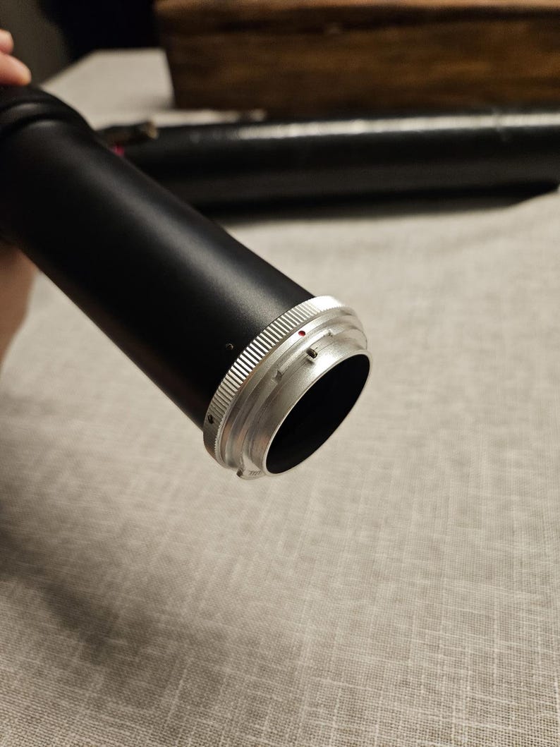 Soligor F = 400mm 1:8 Lens with case immagine 8