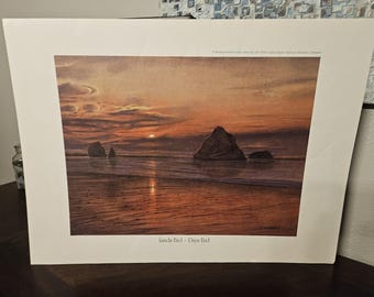 Limited Edition Print Titled "Lands End - Days End" by artist Don Marco