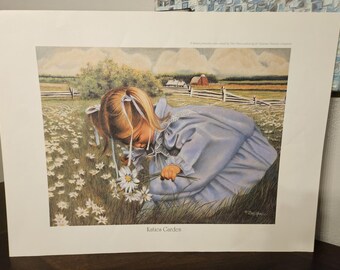 Limited Edition Print Titled "Katie's Garden" by artist Don Marco