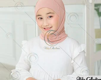 Instant Pashmina for Kids made from soft Ceruty Babydoll fabric (Sets of 2)