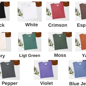 Camiseta de Princesas Disney Comfort Colors®, Sudadera de Cenicienta, Camiseta de Blancanieves, Camiseta de La Sirenita, Camiseta de Rapunzel, Camiseta de Aurora, d049 imagen 10
