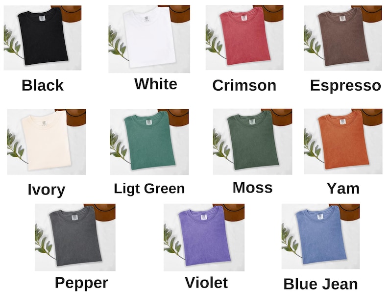 Camiseta de Princesas Disney Comfort Colors®, Sudadera de Cenicienta, Camiseta de Blancanieves, Camiseta de La Sirenita, Camiseta de Rapunzel, Camiseta de Aurora, d049 imagen 10