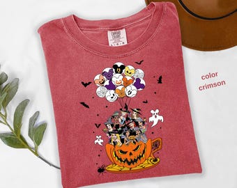 Comfort Colors® Retro Disney Princess Halloween Shirt, Disney World Princess Halloween Shirt, Princess Halloween Shirt, Disney Halloween s67