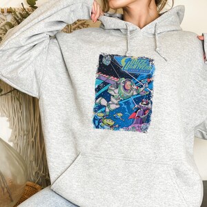 Vintage Buzz Lightyear Laser Blast Shirt, Buzz Lightyear Shirt, Toy Story Shirt, Disneyland Shirts, Disney Pixar Shirt, Disney Kids Tee 447 image 4