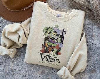 Vintage Villains Walt Disney Shirt Disney Halloween Shirt, witch shirt, Disneyland Halloween Shirt, maleficent Shirt, s75