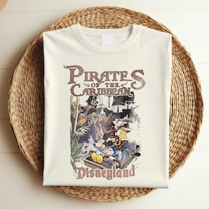 Pirates of The Caribbean Disneyland, Pirates Shirt, Mickey Pirates Sweatshirt, Mickey Caribbean Shirt, Disneyland Pirate Cruise Shirt d010
