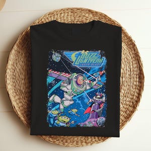 Vintage Buzz Lightyear Laser Blast Shirt, Buzz Lightyear Shirt, Toy Story Shirt, Disneyland Shirts, Disney Pixar Shirt, Disney Kids Tee 447