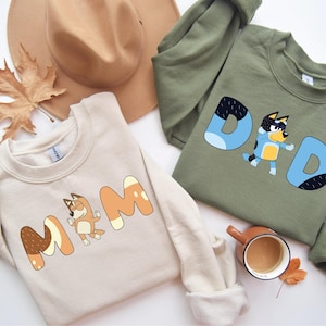 Blue Rad Family Shirt, blue dog Rad Mom Shirt, Blue dog Rad Dad Shirt, blue dog Birthday Shirt, Blue dog lover shirt 532