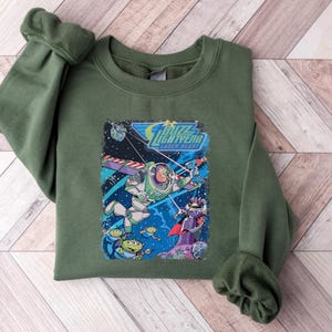 Vintage Buzz Lightyear Laser Blast Shirt, Buzz Lightyear Shirt, Toy Story Shirt, Disneyland Shirts, Disney Pixar Shirt, Disney Kids Tee 447 image 3