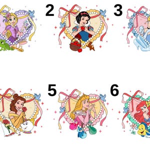 Camiseta de Princesas Disney Comfort Colors®, Sudadera de Cenicienta, Camiseta de Blancanieves, Camiseta de La Sirenita, Camiseta de Rapunzel, Camiseta de Aurora, d049 imagen 2