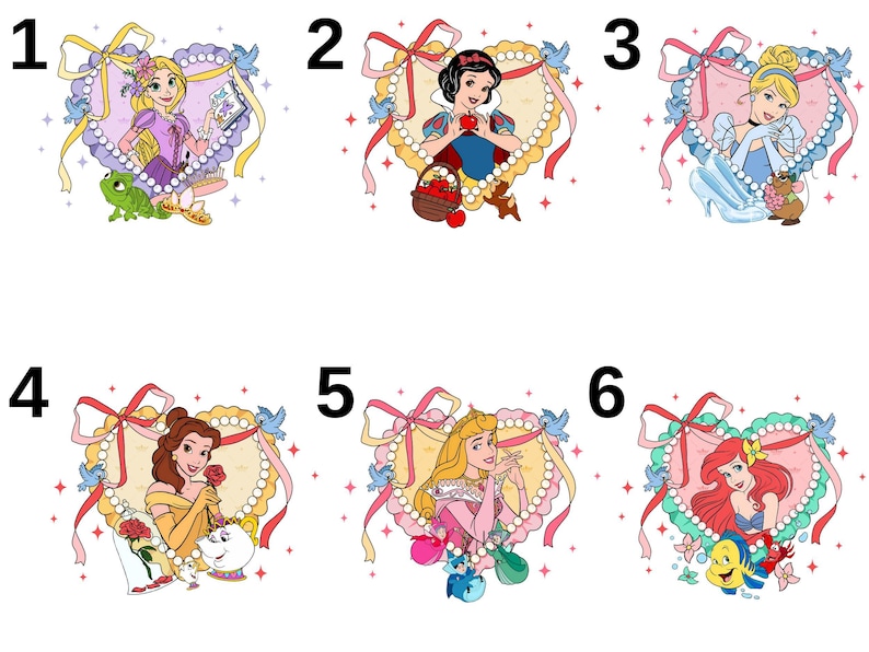 Camiseta de Princesas Disney Comfort Colors®, Sudadera de Cenicienta, Camiseta de Blancanieves, Camiseta de La Sirenita, Camiseta de Rapunzel, Camiseta de Aurora, d049 imagen 2
