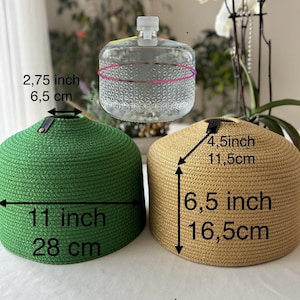 2,5 gallon Special Size Handmade Woven Water Jug Cover– Decorative & Functional Jute Water Cover,Crochet Rope Carboy,Water Storage.