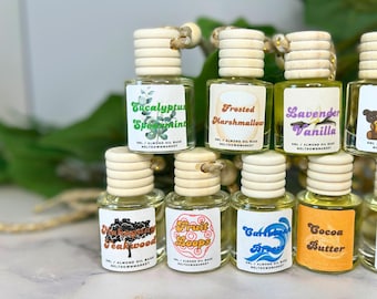 Car Air Freshener Scented Car Diffuser Hanging Car Freshener New Car Gift Hanging Car Diffuser Car Accessories Car Freshies Car Accessory