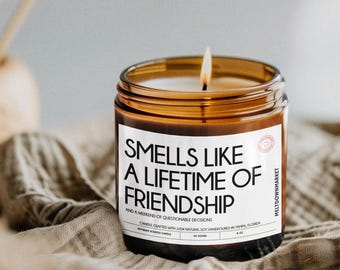 Bridesmaid Proposal Candle: Personalized Soy Wax Bachelorette Gift