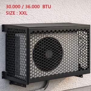 Air Conditioner Cover Laser Cut Dxf Files, Protective Enclosure 30.000 Btu ( Size: XXL) (Digital Download) image 1