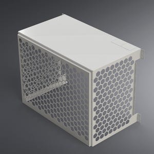 Air Conditioner Cover Laser Cut Dxf Files, Protective Enclosure 30.000 Btu ( Size: XXL) (Digital Download) image 4