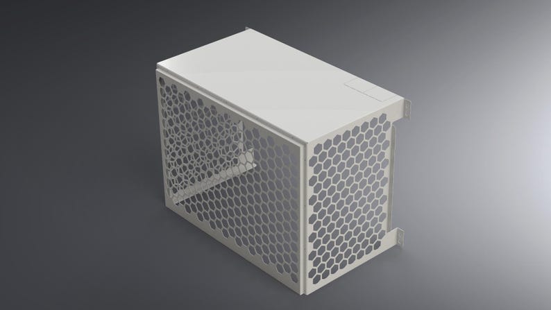 Air Conditioner Cover Laser Cut Dxf Files, Protective Enclosure 30.000 Btu ( Size: XXL) (Digital Download) image 4