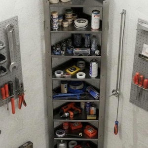 Metal Corner Shelf, Laser Cut DXF Files,  (Digital Download)