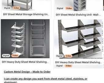 Custom Metal Laser Cut DXF STEP Design Service – Made to Order (digital download)