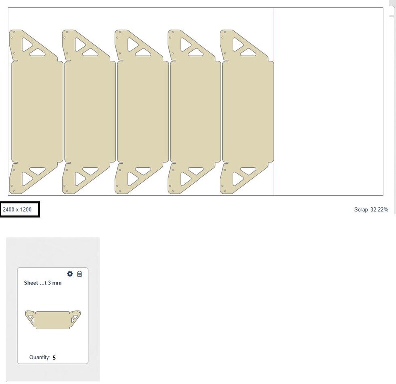 DIY Wall-mounted Metal Shelf: Steel Storage Rack (DXF PDF) - Etsy
