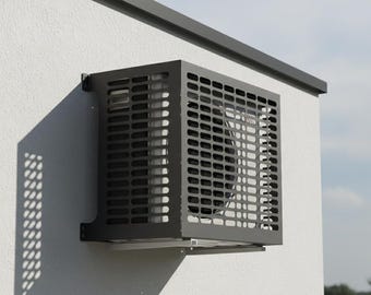 Air Conditioner Unit Protection Cover Plans, 12000 BTU, Laser Cut DXF Files, Hand-Bendable (Digital Download)