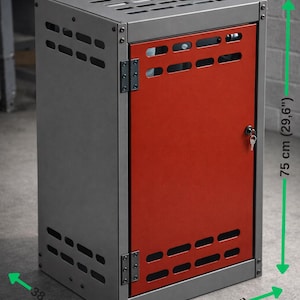 Projetos em formato DXF para corte a laser de armário metálico (Download digital)
