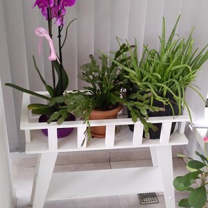 Pflanzenständer-Pläne, Balkon Garten Pflanzenregal, CNC-Fräser DXF-Dateien (Digitaler Download)