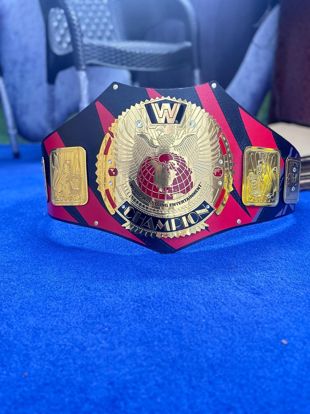 Kane Signature Series Wrestling Champions REPLICA Title Belt Adult 2MM ...